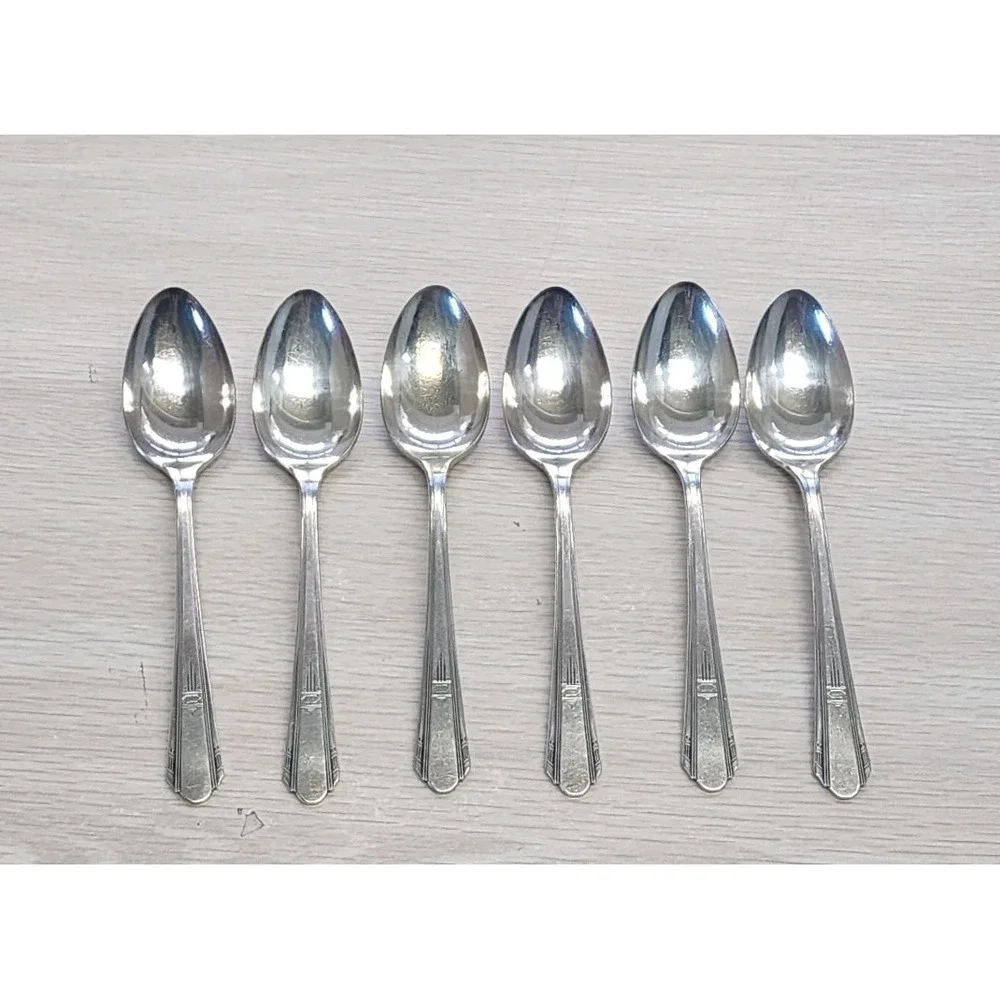 WM A Rogers Paramount Silver Overlaid Flatware 20 Replacement‎ Pcs Art Deco 1933